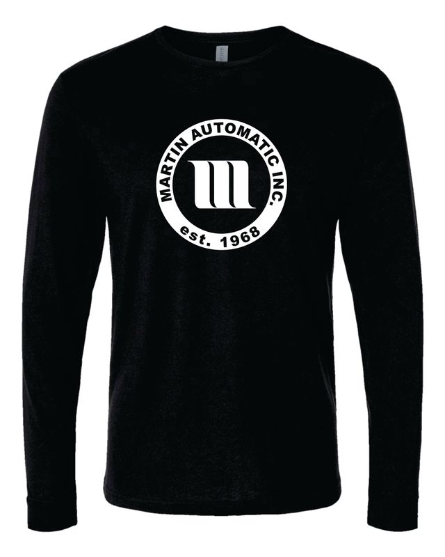 Martin Automatic Next Level Long Sleeve T-shirt, Black