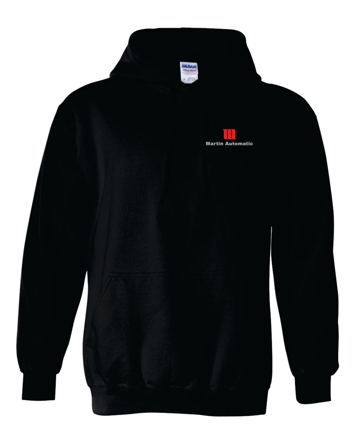 Martin Automatic Hooded Sweatshirt, Black