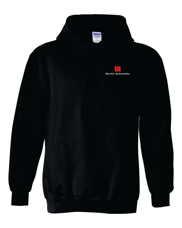 Martin Automatic Hooded Sweatshirt, Black
