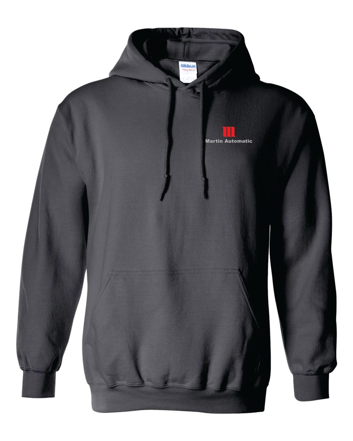 Martin Automatic Hooded Sweatshirt, Charcoal