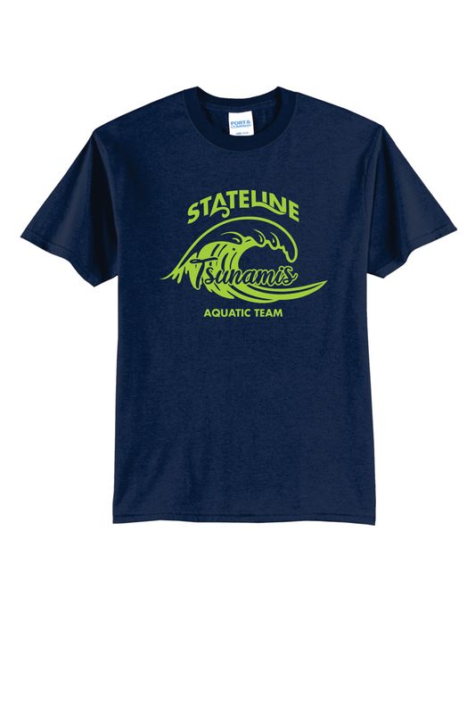 STATELINE AQUATIC T-SHIRT, NAVY