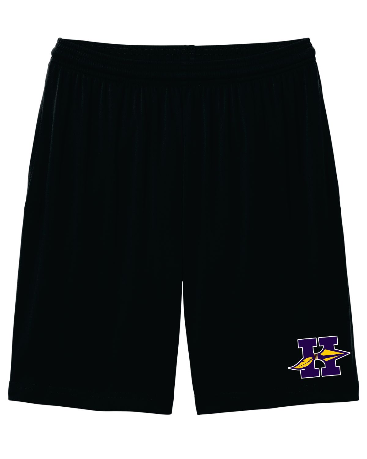 HONONEGAH WRESTLING SHORTS, BLACK