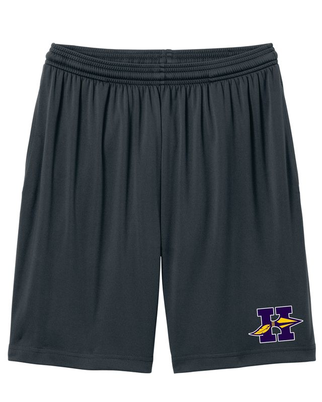 HONONEGAH WRESTLING SHORTS, IRON GREY