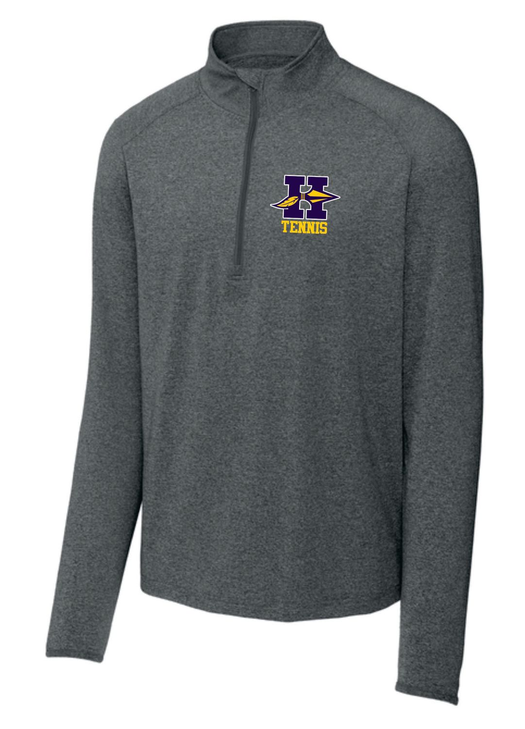 Hononegah Tennis Embroidered 1/4 Zip Pullover, 3 Color Options