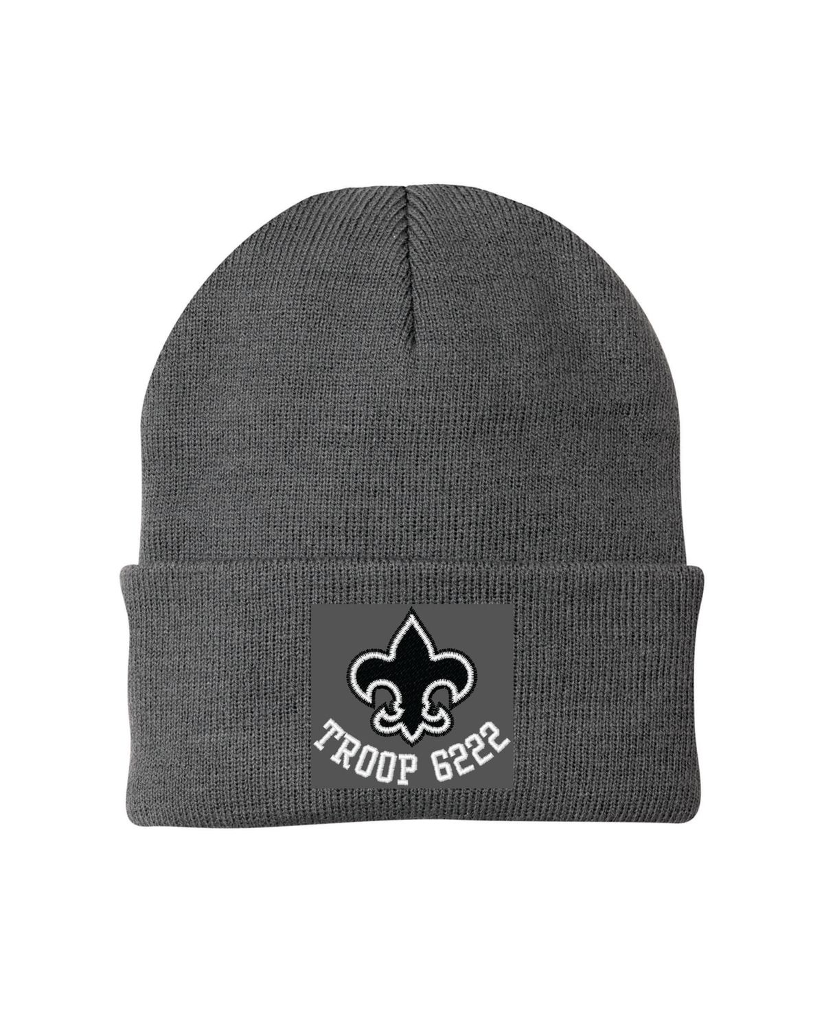 TROOP 6222 Knit Cap, Athletic Oxford