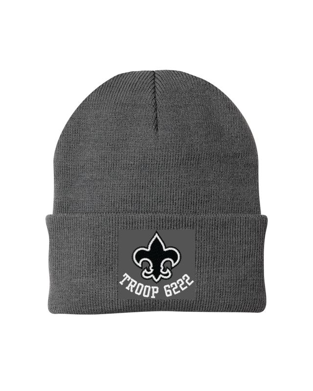 TROOP 6222 Knit Cap, Athletic Oxford