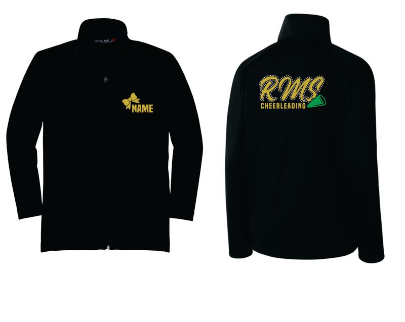 RMS CHEERLEADING JACKET, BLACK