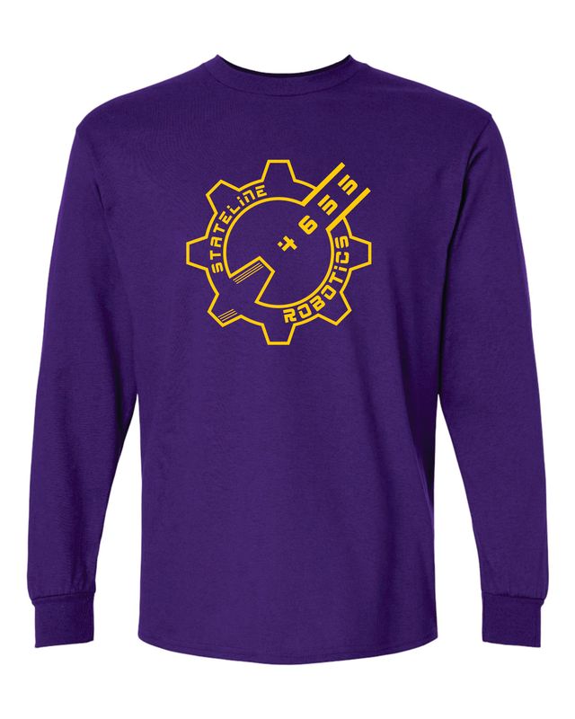 Stateline Robotics Long Sleeve T-shirt, Purple
