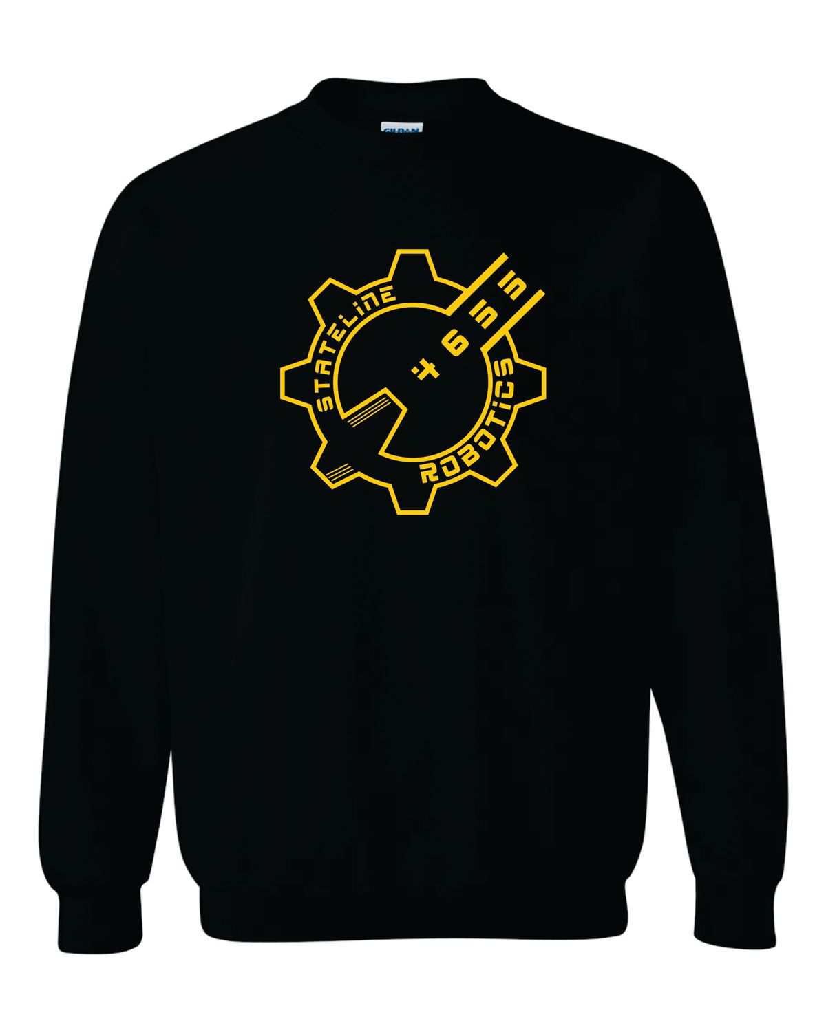 Stateline Robotics Crewneck Sweatshirt, Black