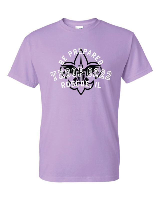 Troop 6222 T-shirt, Orchid