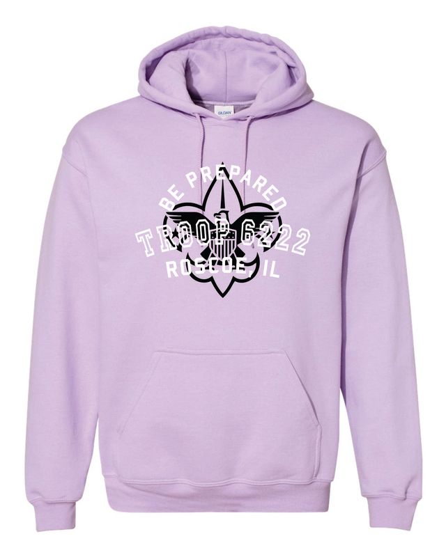 Troop 6222 Hooded Sweatshirt, Orchid