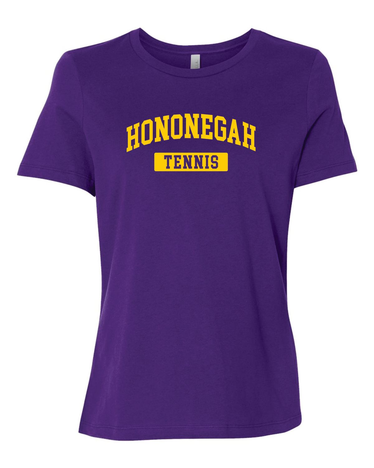 Hononegah Tennis Women's Relaxed Tee, 4 Color Options