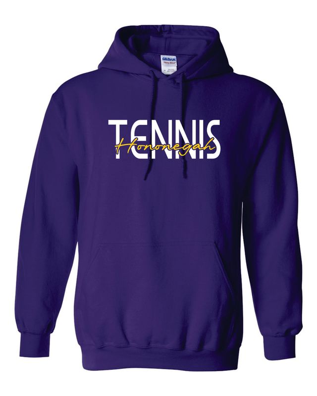 Hononegah Tennis Hooded Sweatshirt, 4 Color Options