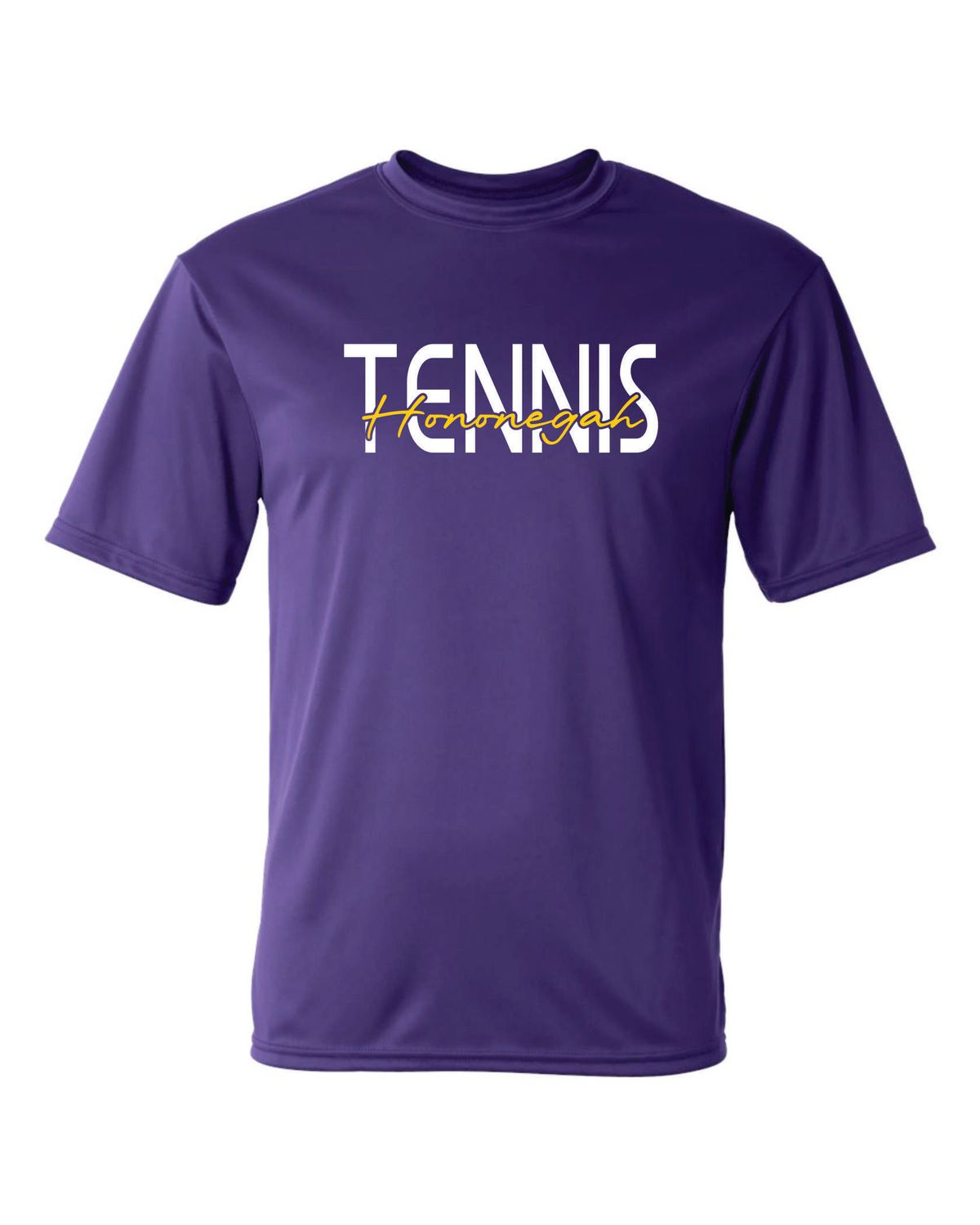 Hononegah Tennis Performance T-shirt, 4 Color Options
