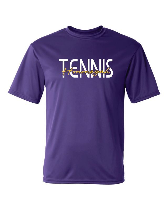 Hononegah Tennis Performance T-shirt, 4 Color Options