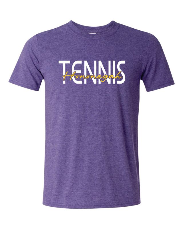 Hononegah Tennis Softstyle T-shirt, Heather Purple
