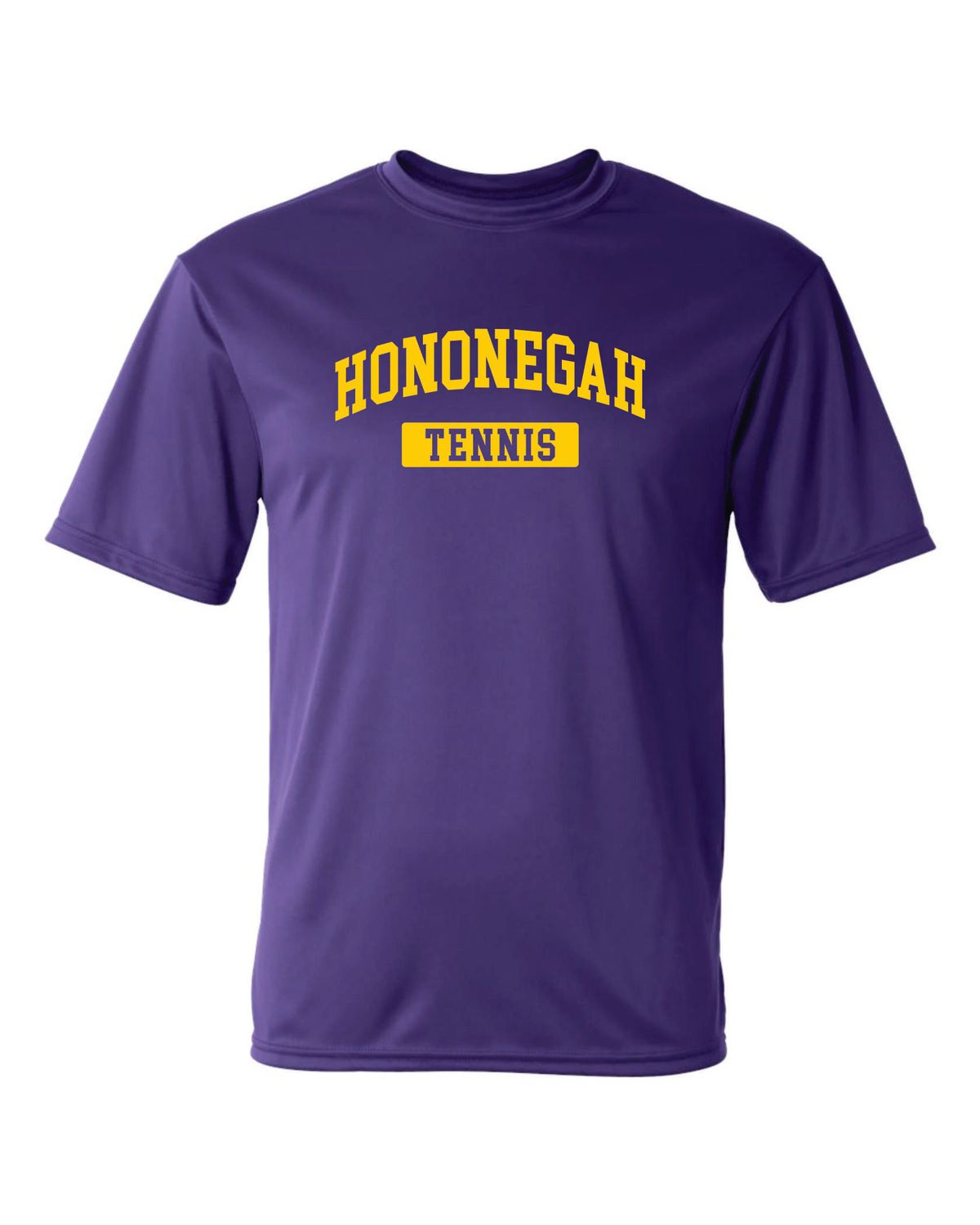 Hononegah Tennis Performance T-shirt, 4 Color Options