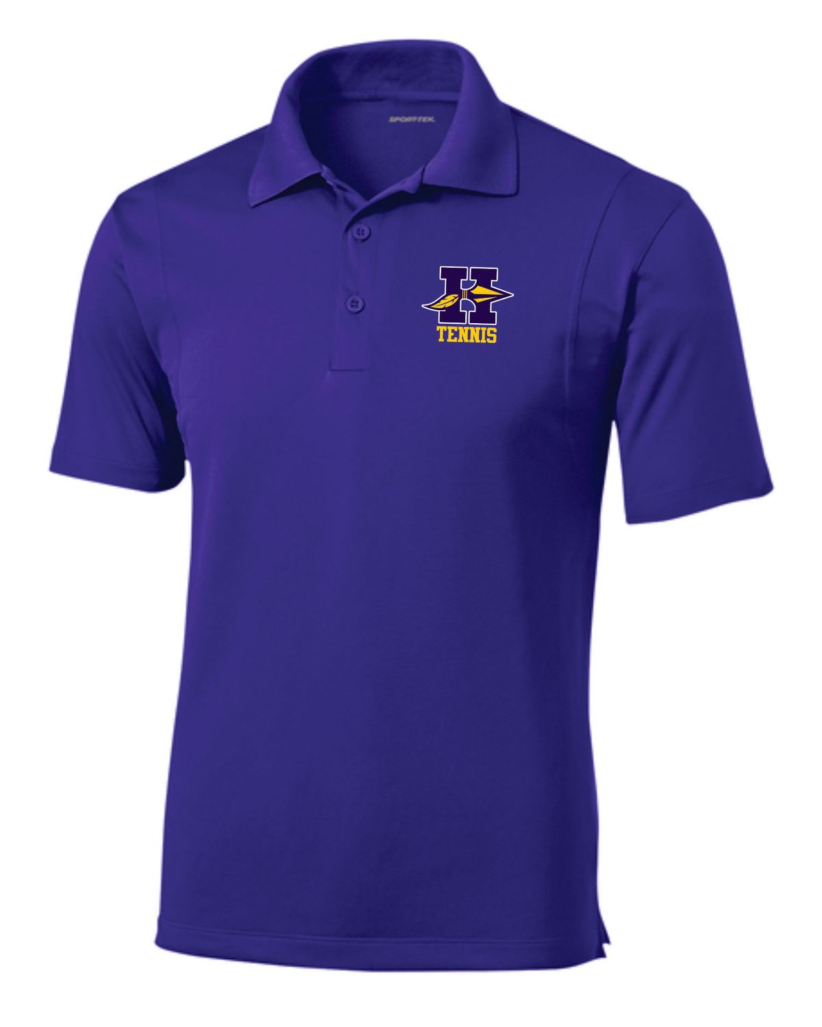 Hononegah Tennis Embroidered Polo, 3 Color Options