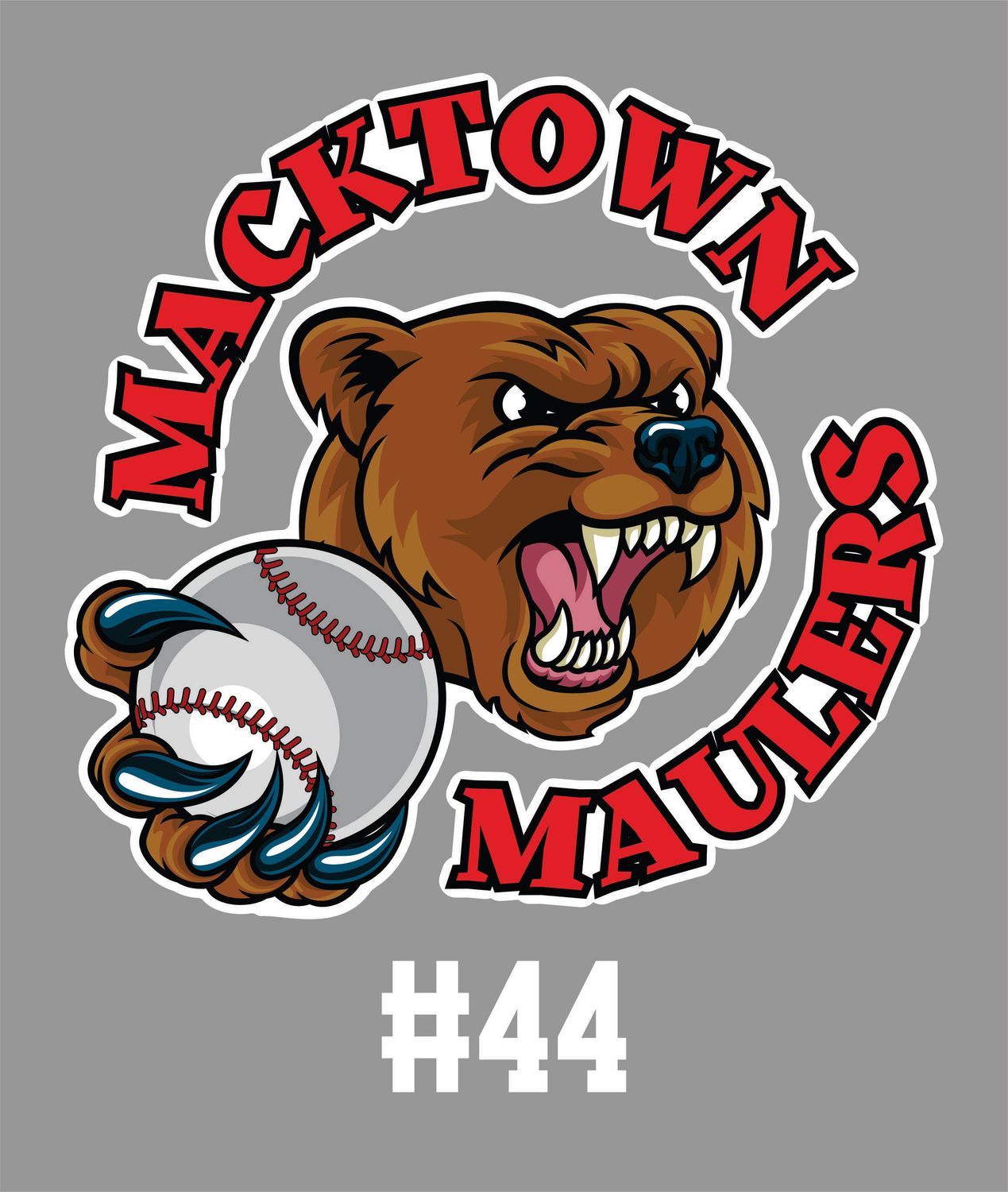 MACKTOWN MAULERS CAR DECAL