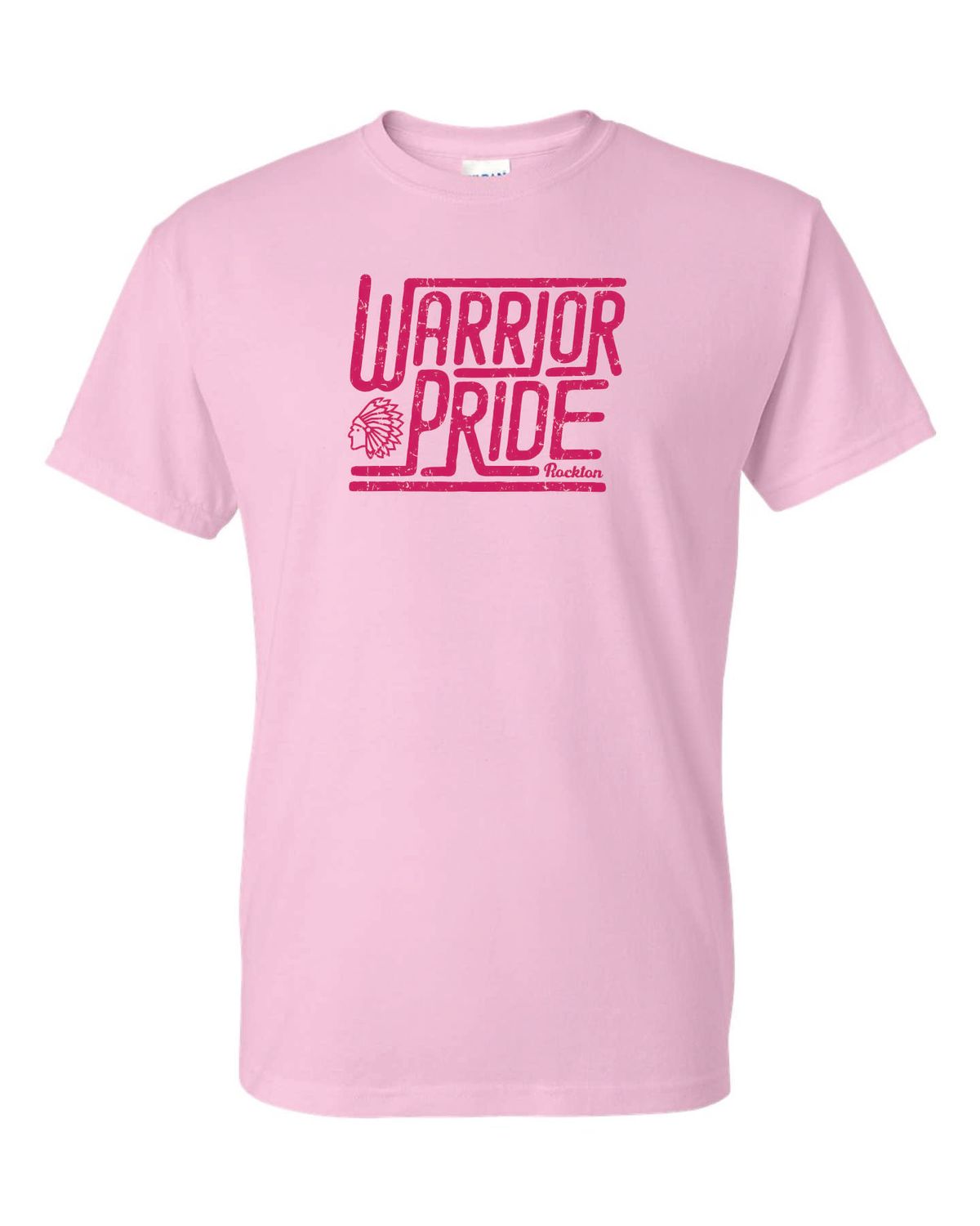 WARRIOR PRIDE T-SHIRT, LIGHT PINK