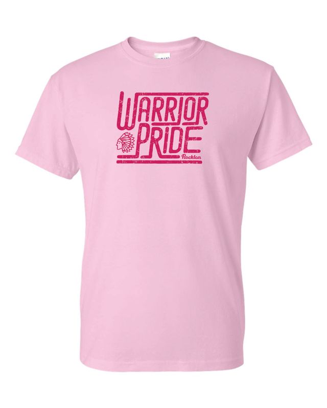 WARRIOR PRIDE T-SHIRT, LIGHT PINK