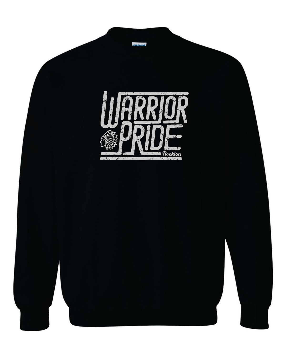 WARRIOR PRIDE CREWNECK SWEATSHIRT, BLACK