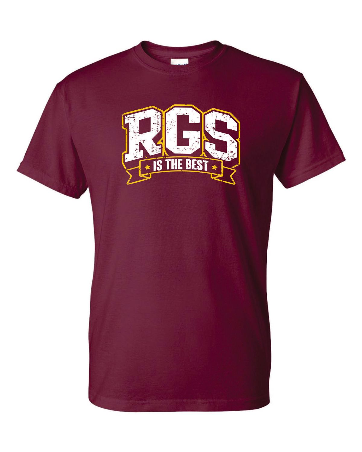 RGS T-SHIRT, MAROON