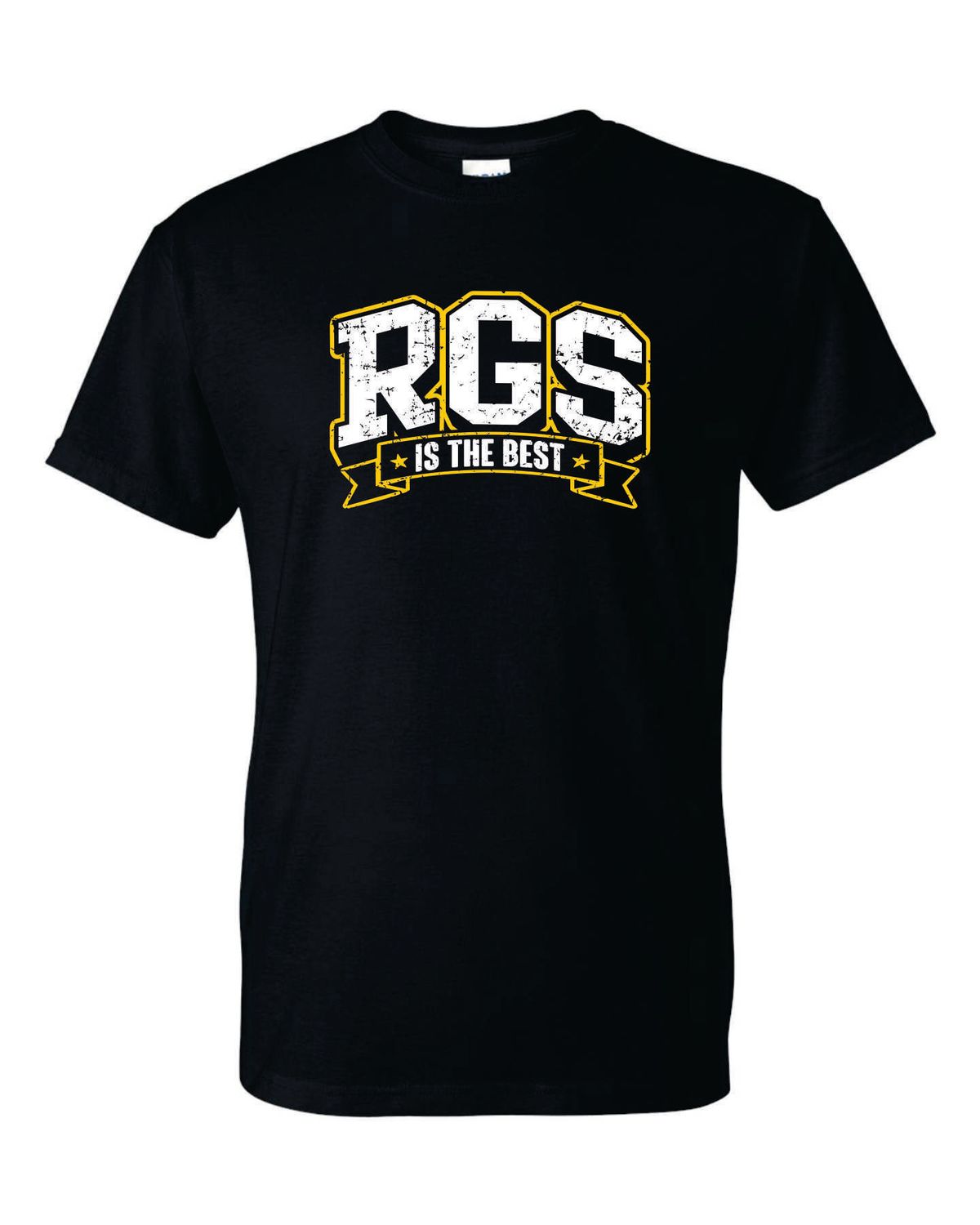 RGS T-SHIRT, BLACK