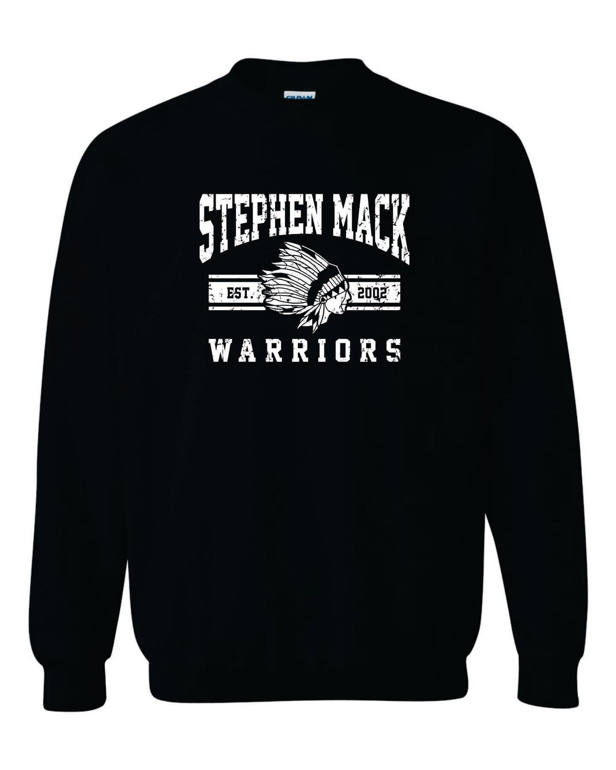 STEPHEN MACK CREWNECK SWEATSHIRT, BLACK