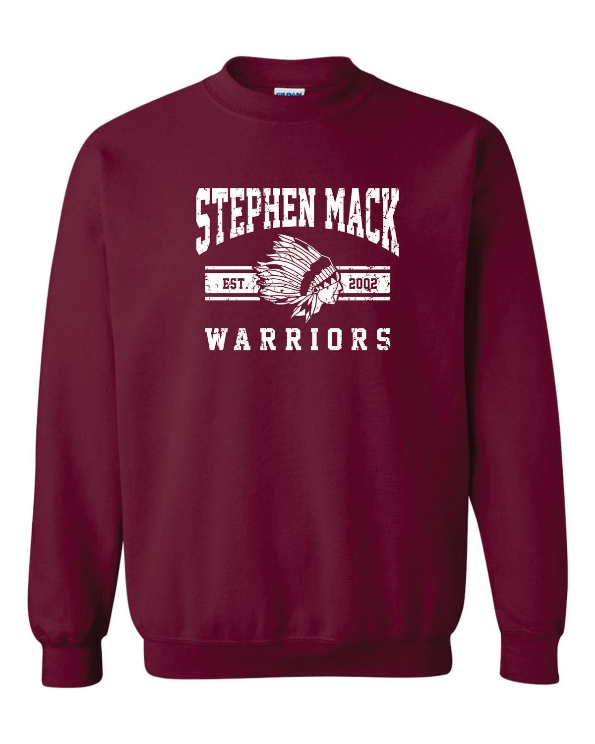 STEPHEN MACK CREWNECK SWEATSHIRT, MAROON