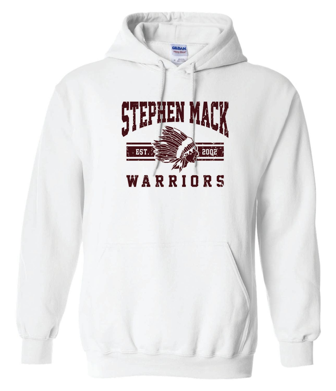 STEPHEN MACK HOODED SWEATSHIRT, WHITE