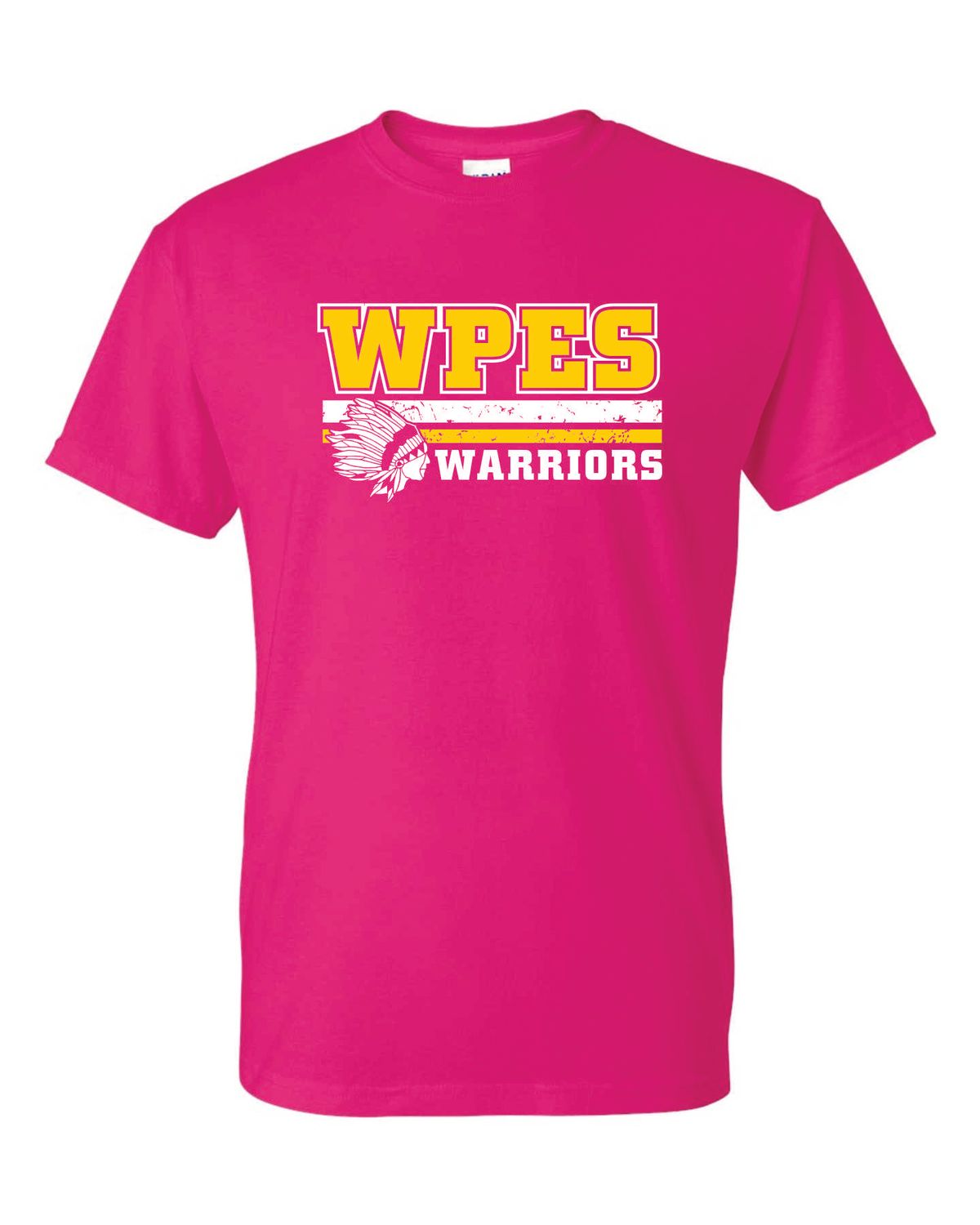 WPES T-SHIRT, HELICONIA PINK