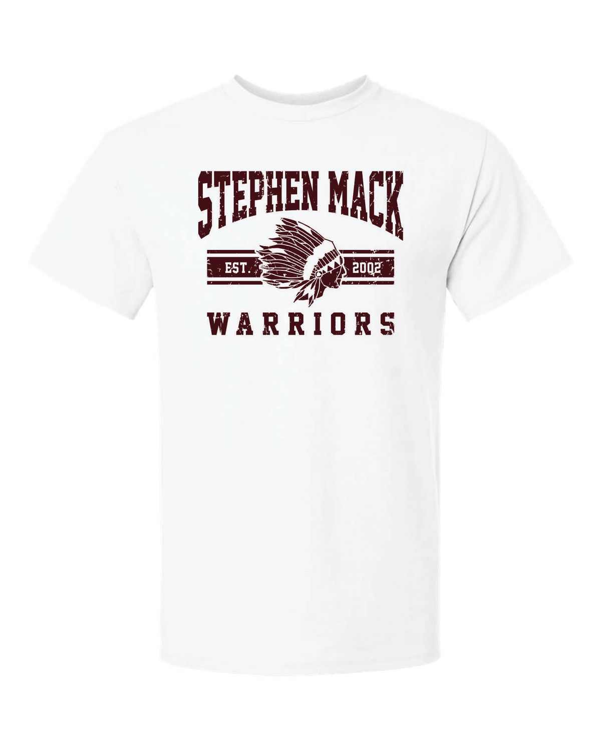 STEPHEN MACK T-SHIRT, WHITE
