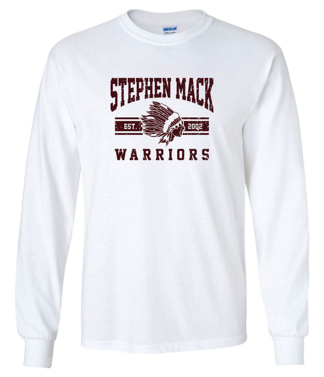STEPHEN MACK LONG SLEEVE T-SHIRT, WHITE