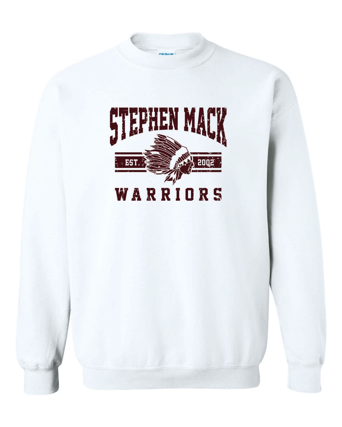 STEPHEN MACK CREWNECK SWEATSHIRT, WHITE