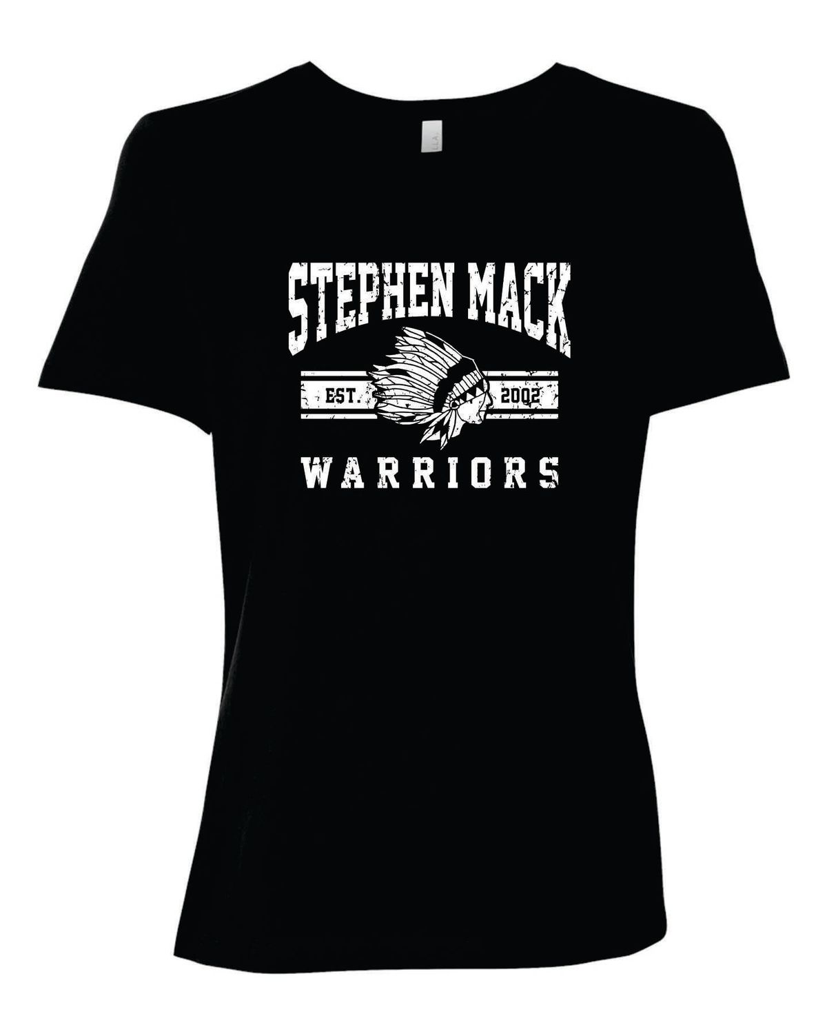 STEPHEN MACK WOMEN'S RELAXED T-SHIRT, BLACK