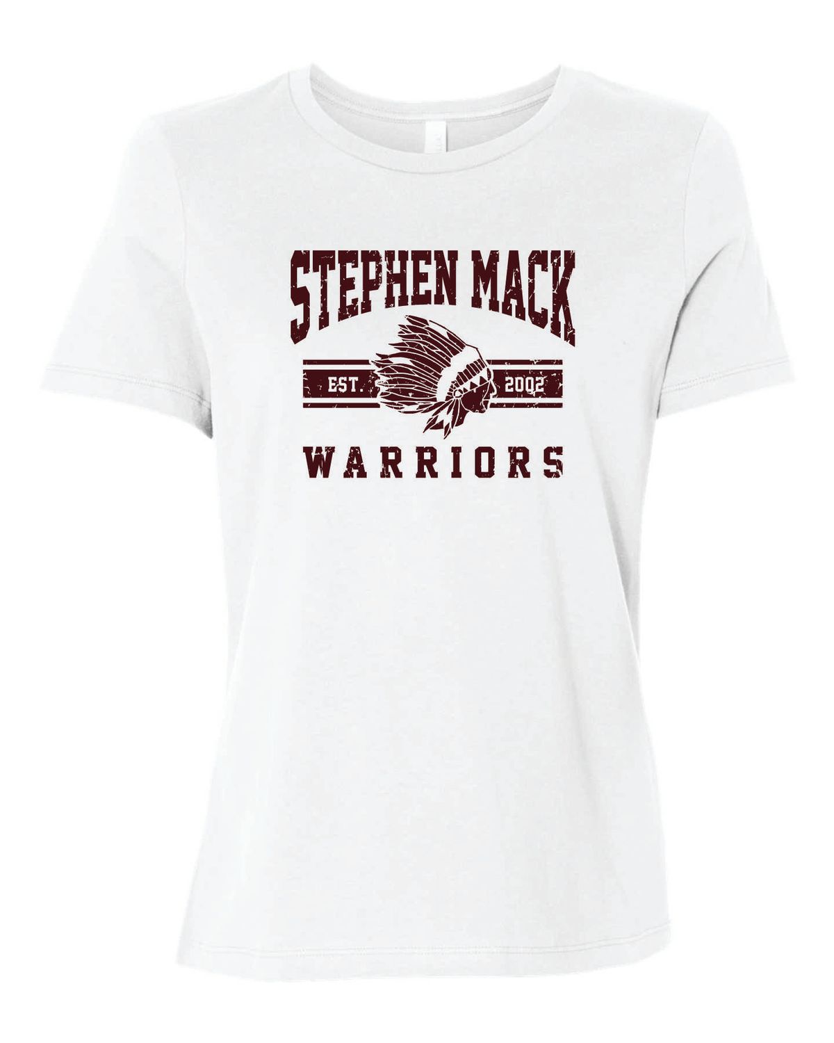 STEPHEN MACK WOMEN'S RELAXED T-SHIRT, WHITE