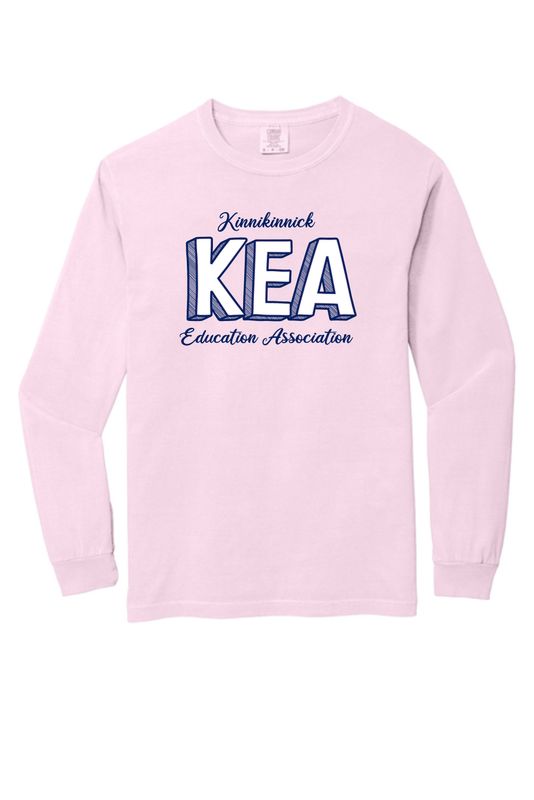 Kinnikinnick Education Association Comfort Colors Long Sleeve T-shirt, Blossom