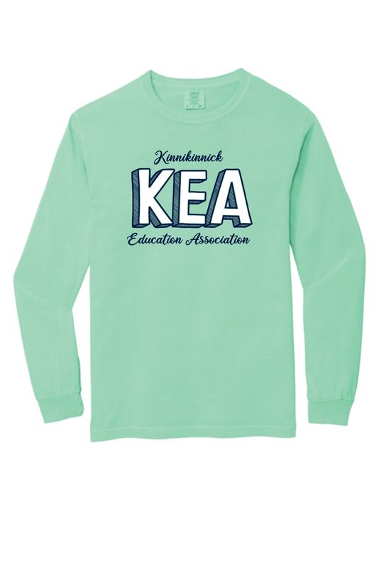 Kinnikinnick Education Association Comfort Colors Long Sleeve T-shirt, Island Reef
