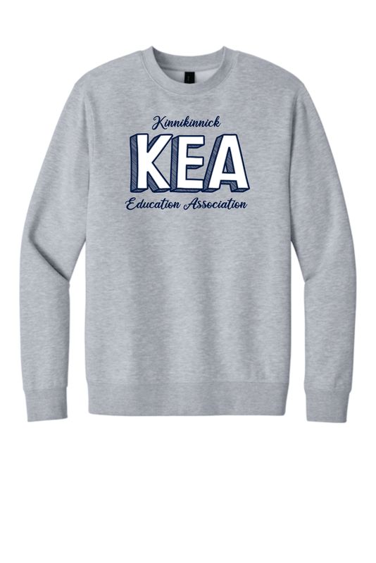 Kinnikinnick Education Association Crewneck Sweatshirt, Light Heather Grey