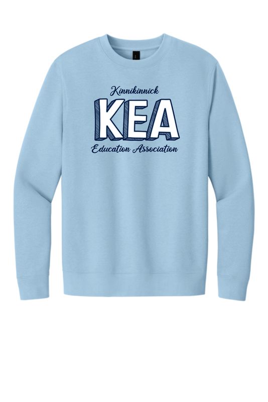 Kinnikinnick Education Association Crewneck Sweatshirt, Ice Blue