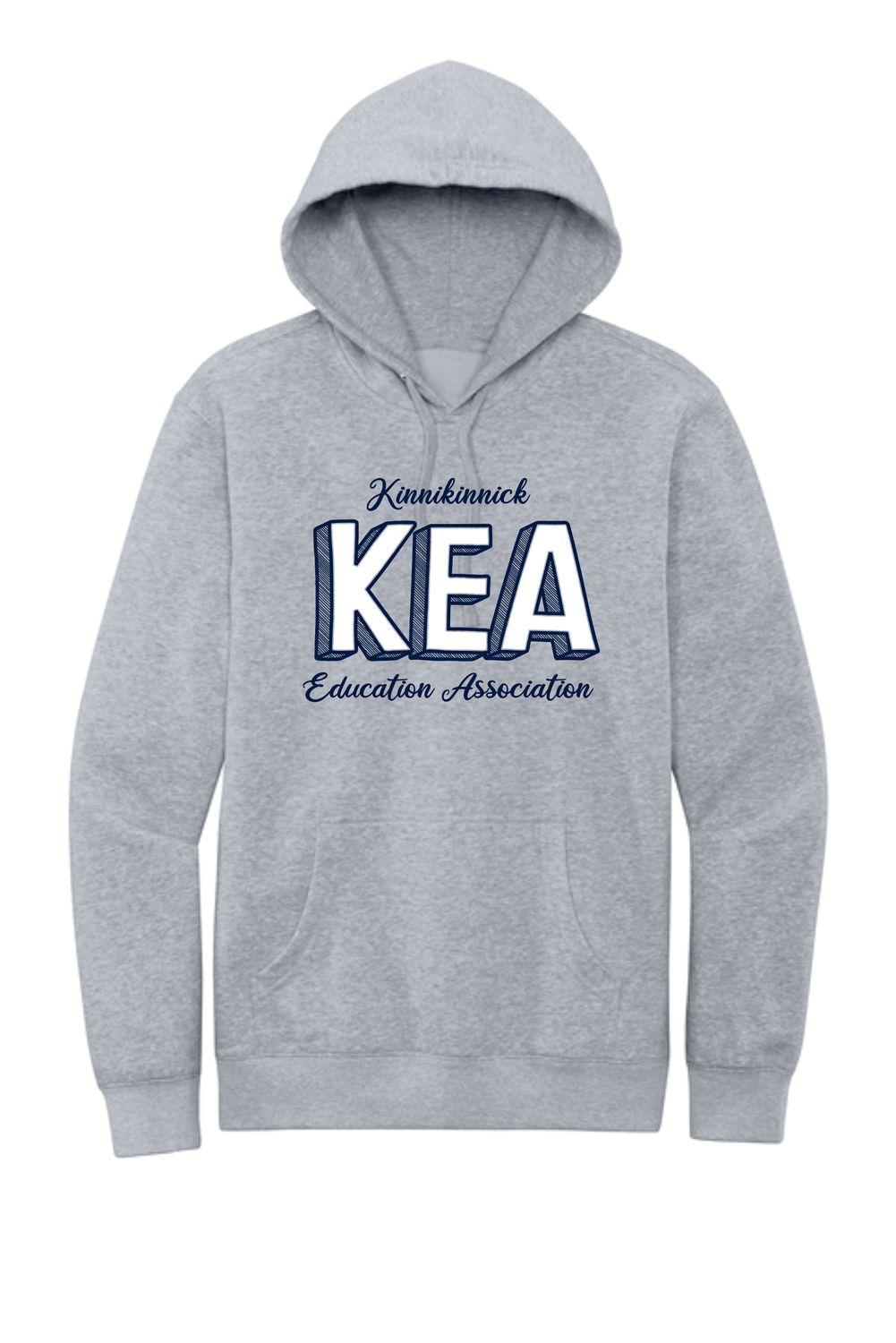 Kinnikinnick Education Association Hooded Sweatshirt, Light Heather Grey