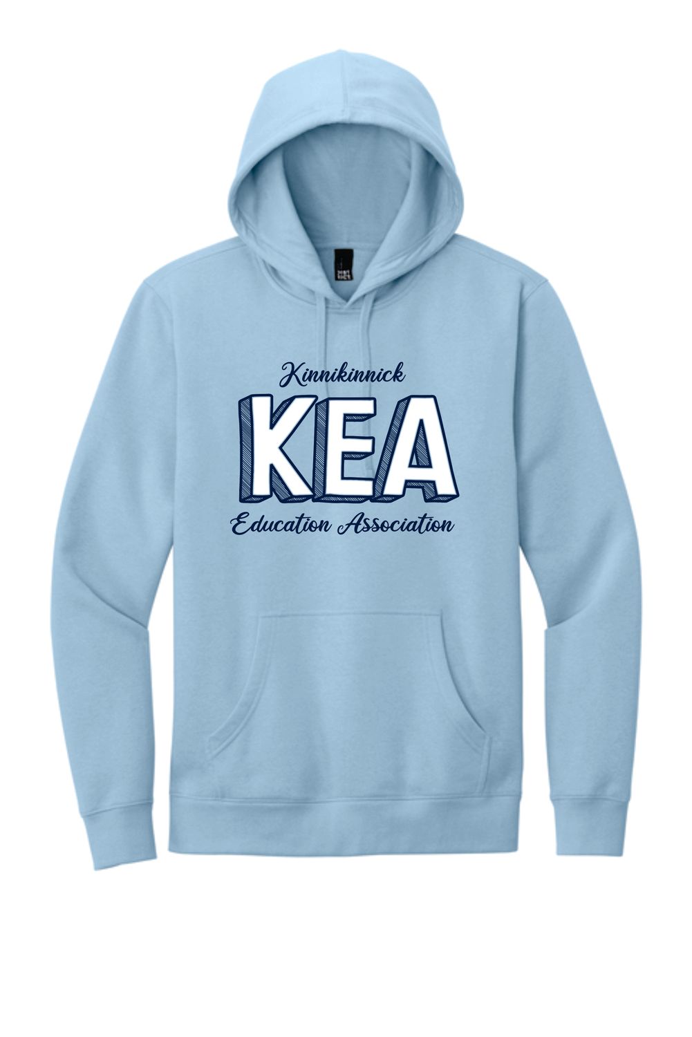 Kinnikinnick Education Association Hooded Sweatshirt, Ice Blue