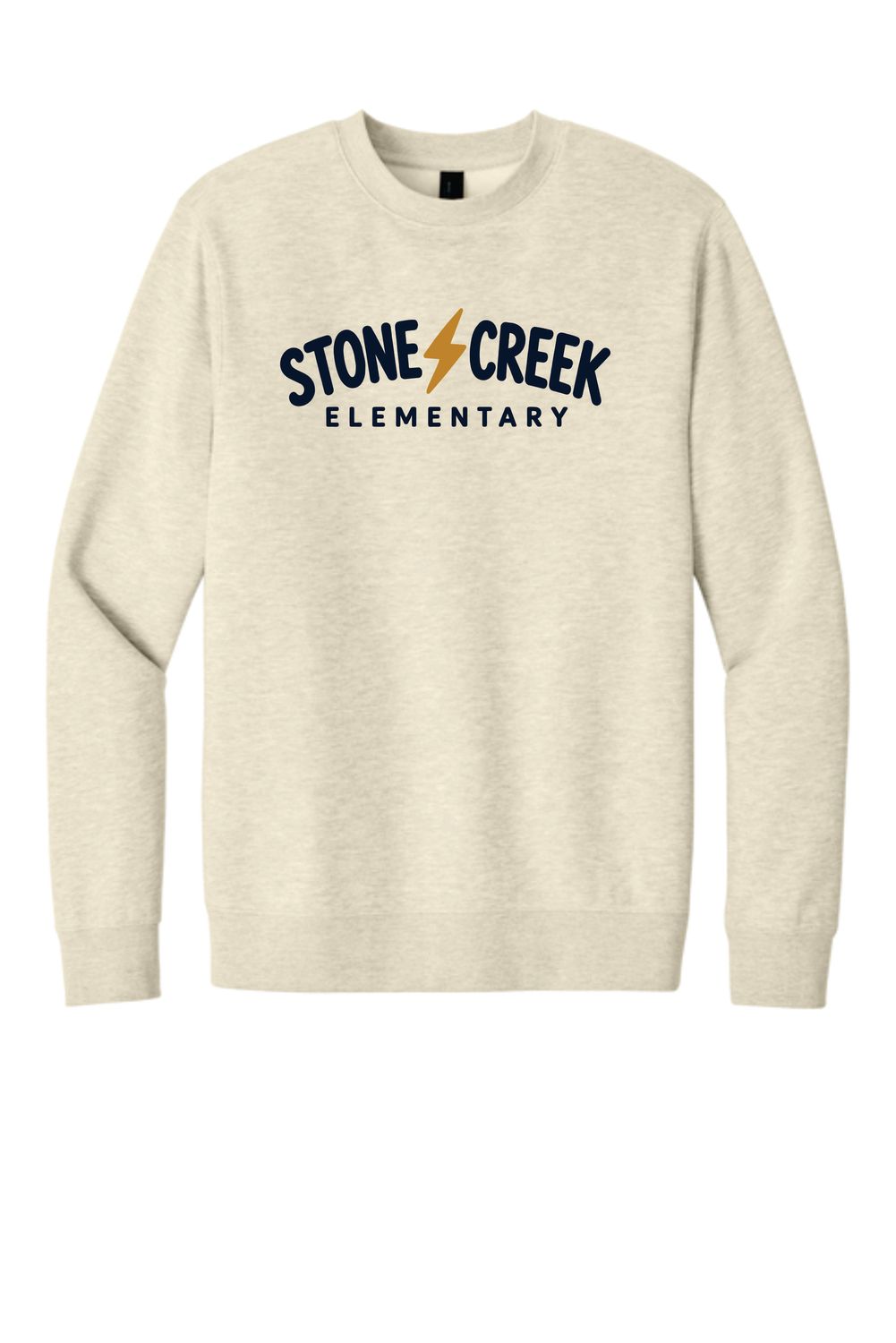 STONE CREEK CREWNECK SWEATSHIRT, OATMEAL HEATHER