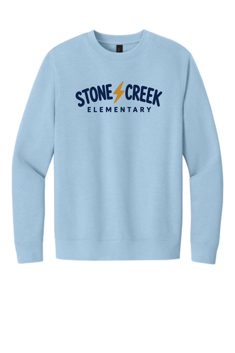 STONE CREEK CREWNECK SWEATSHIRT, ICE BLUE