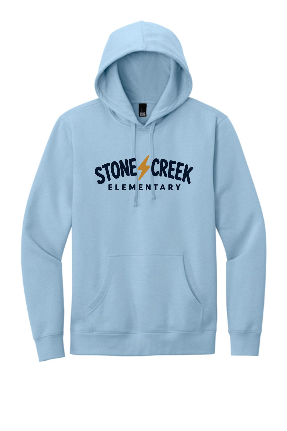 STONE CREEK HOODED SWEATSHIRT, ICE BLUE