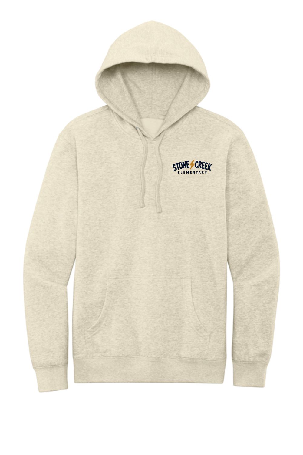 STONE CREEK EMBROIDERED HOODED SWEATSHIRT, OATMEAL