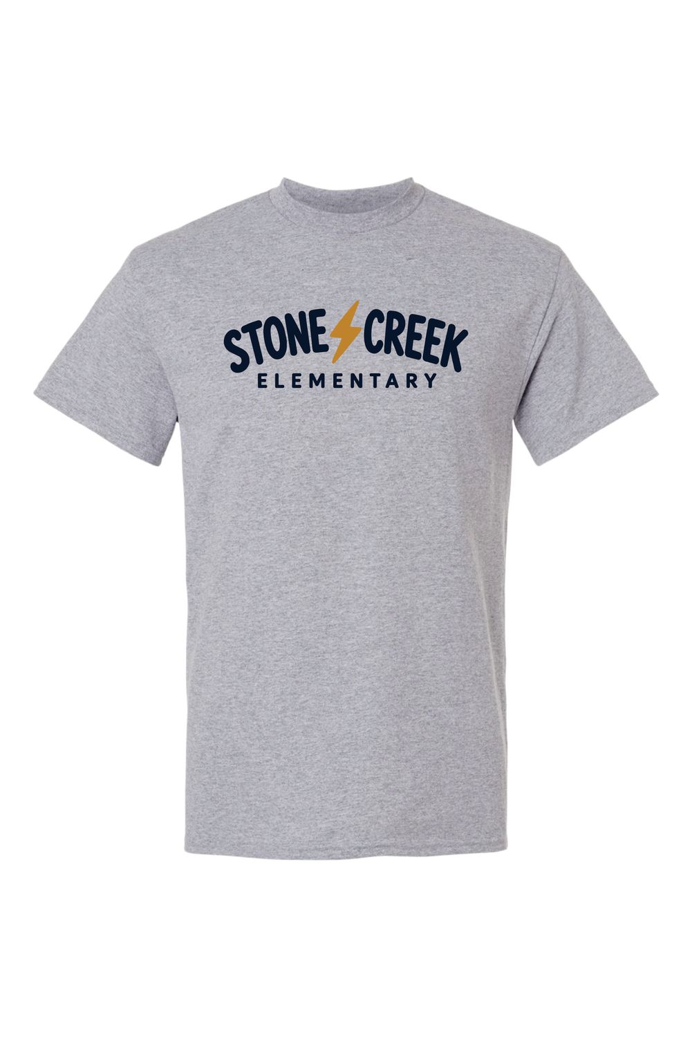 STONE CREEK T-SHIRT, SPORT GREY