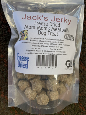 Freeze Dried Mom Mom&#39;s Meat Balls