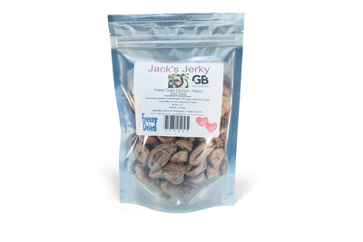 Freeze Dried Chicken Hearts